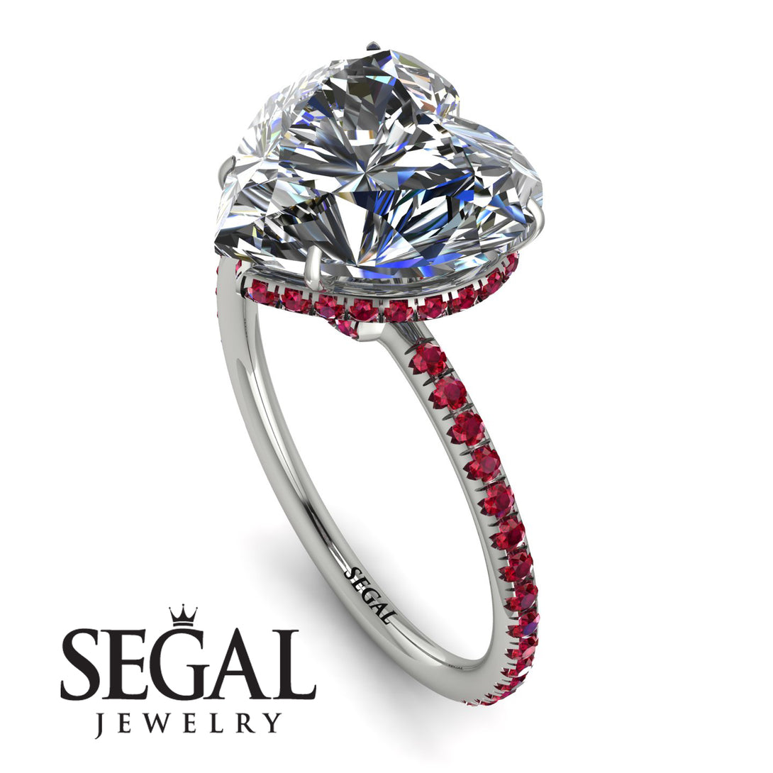 Heart Shape Diamond Ring - Noelle No. 48